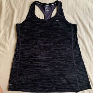 *SOLD*Nike Purple Drift Athletic Tank Top